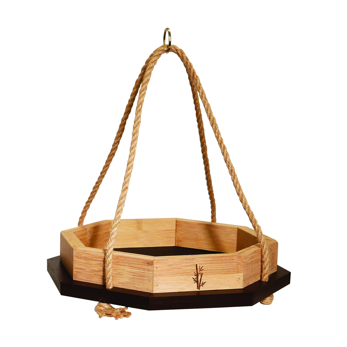 PLATFORM FEEDER BAMBOO OCTAGON