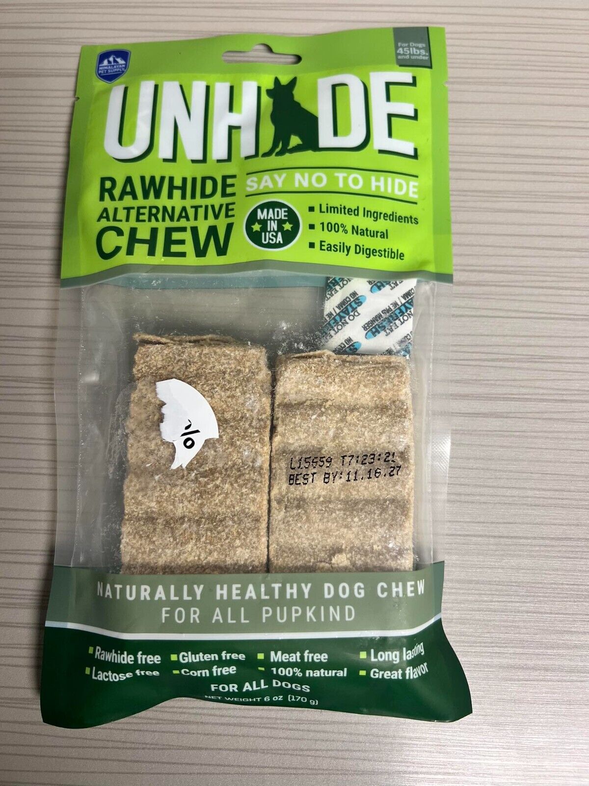 HIMALAYAN UNHIDE CHEW 2PK