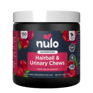 NULO HAIRBALL URINARY CHEW 2.6OZ