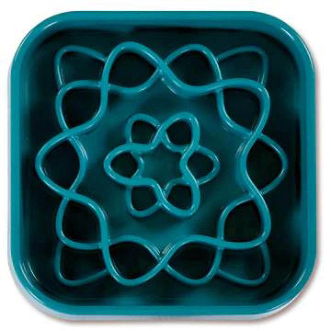 MESS SLOW FEEDR SQUARE BLUE 8 CU