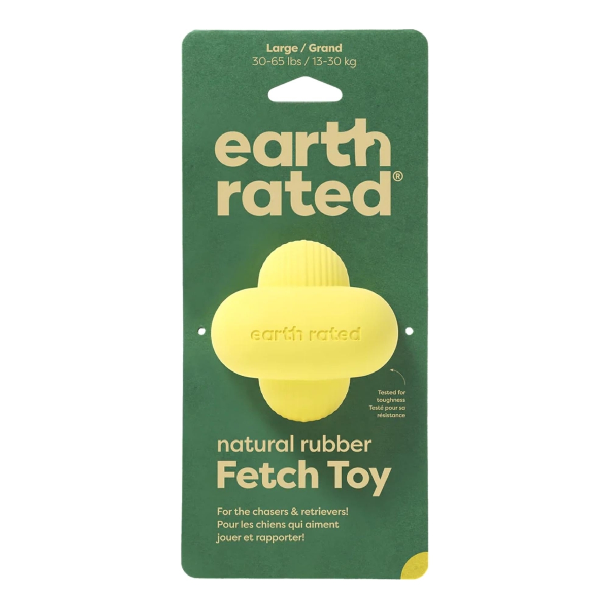 ERATED FETCH TOY YELLOW LG