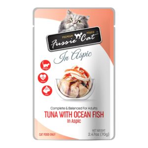 FUSSIE CAT TUNA OCEAN FISH POUCH