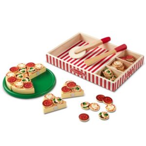 M&D PIZZA PARTY WOODEN PLAY FOOD