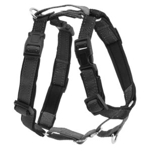 3-IN-1 HARNESS NO-PULL BLK L
