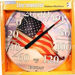 EZ READ THERMOMETER AMER FLAG