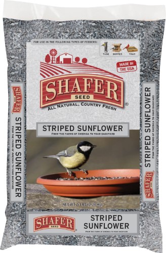 SUNFLOWER SEED-STRIPED 20LB
