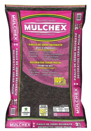 BLACK CEDAR MULCH 2CF