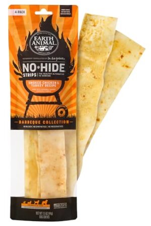 EA NO HIDE BBQ STRIPS CKN 4PK