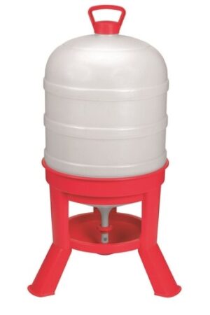 DOME POULTRY WATERER  RED 10GAL