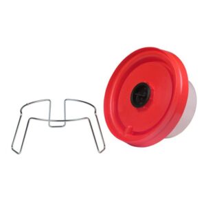 METAL POULTRY WATERER STAND