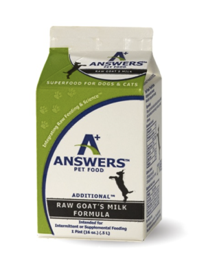 ANSWERS ADDL GOAT MILK 1PT