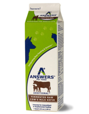 ANSWERS RAW FRZ COW MILK KEFR QT