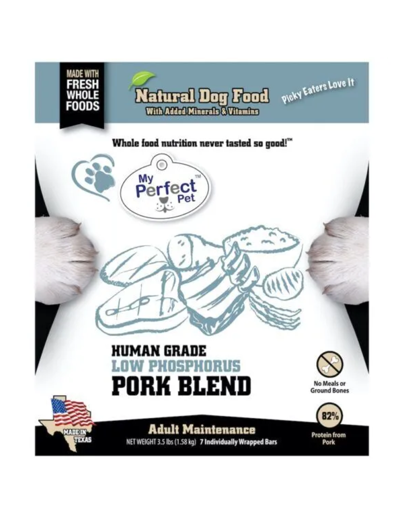 MPP DOG FZN PORK BLEND 3.5LB