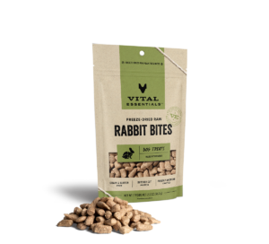 VE DOG FZDR RABBIT BITES 2OZ