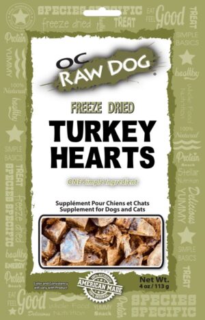 OC RAW DOG FRZ DR TKY HEART 4OZ
