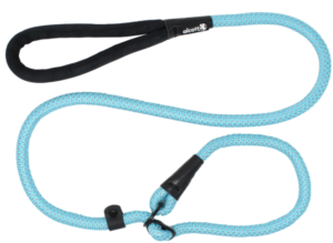 AL ROPE SLIP LEASH MD BLUE