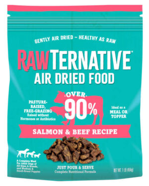 RAWTERNATIVE SALMON BEEF 5OZ