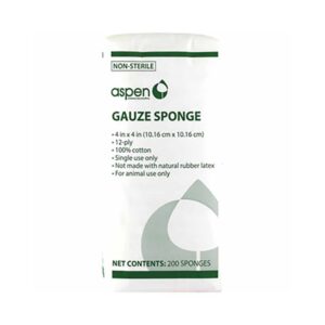 GAUZE SPONGE 4X4X12 ECON 200PK