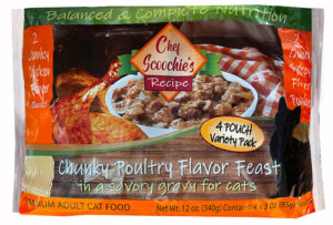 CHEF SCOOCHIE POULTRY 4PK POUCH