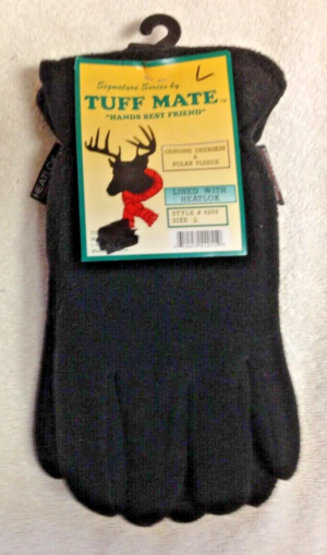 DEER HEATLOK BLACK FLEECE LG