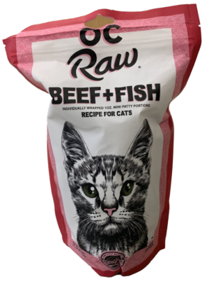 OC RAW CAT FROZEN BEEF FISH 2#