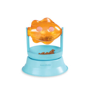 CATSTAGE 2IN1 TOPPER SPIN FISH