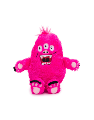 FABDOG FLUFFY MONSTER PINK LG