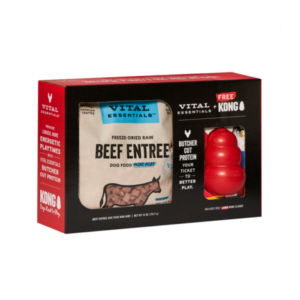 VE MINI NIBS BEEF/KONG MED BOX