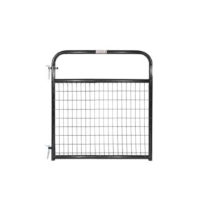 TG 4 FT WIRE FILLED BLACK GATE