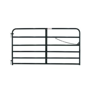 TG 8 FT ECONO BLACK GATE