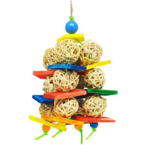 AE CAGE USA WICKER CLUSTER MED