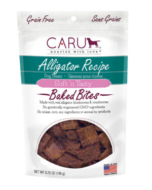 CARU NAT ALLIGATOR BITES 3.5OZ