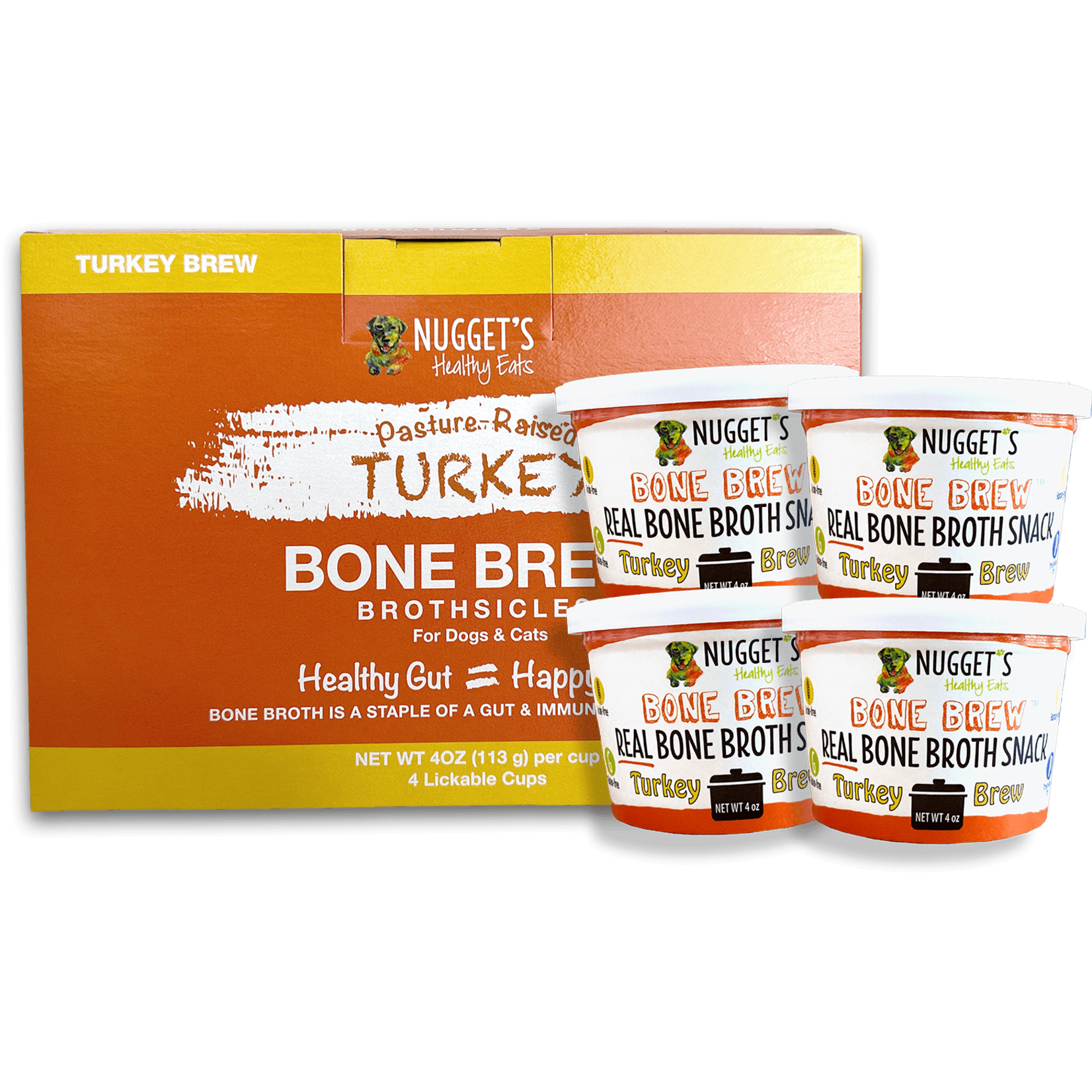 NUG TURKEY BONE BROTH 4 PACK