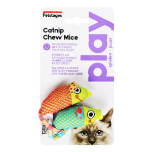 OH CTNP CHEW MICE CAT TOY