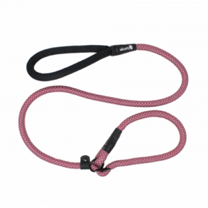 AL ROPE SLIP LEASH LG RED