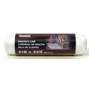 WHITE NYLON SEINE TWINE 1/4#