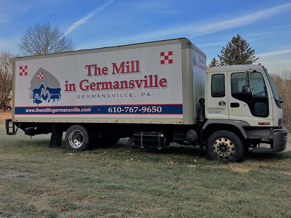 local delivery truck germansville