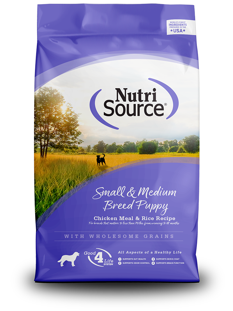 NUTRISOURCE SM & MD BRD PUP 26#