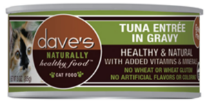DAVES CAT TUNA IN GRAVY 5.5OZ