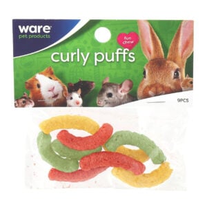 WARE CRITTER CURLY PUFF MULTI CO