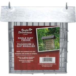 RUSTIC FH SINGLE SUET FDR GALV