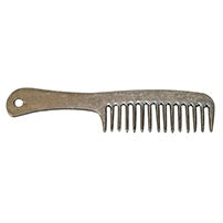 MANE COMB ALUMINUM 8" W HANDLE