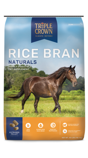 TRIPLE CROWN RICE BRAN EXT 40LB