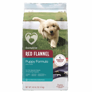 RED FLANNEL PUPPY 40LB