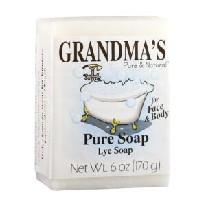 GRANDMA'S LYE SOAP 6OZ BAR