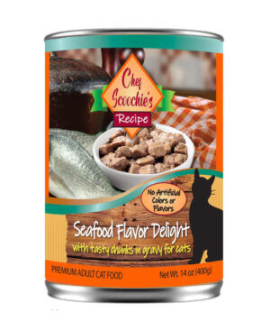 CHEF SCOOCHIES CAT ASST 14 OZ