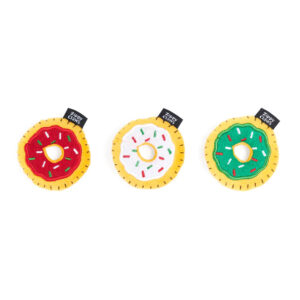 ZIPPYPAWS XMAS MINI DONUTZ 3 PK