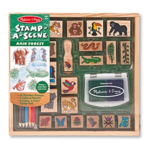 M&D STAMP A SCENE RAINFOREST