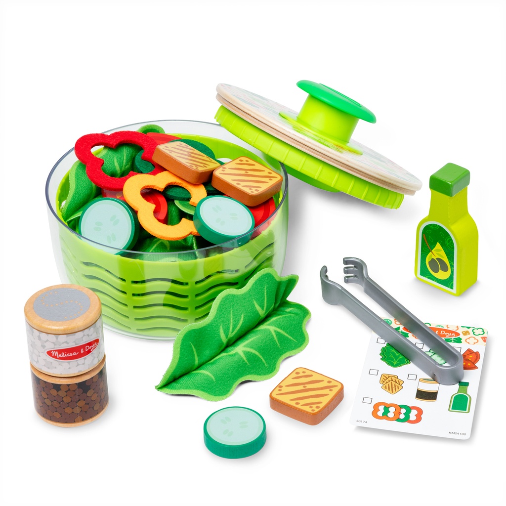 M&D SALAD SPINNER PLAY SET