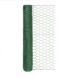 HEX NET 24INX25FT 1IN PVC GREEN